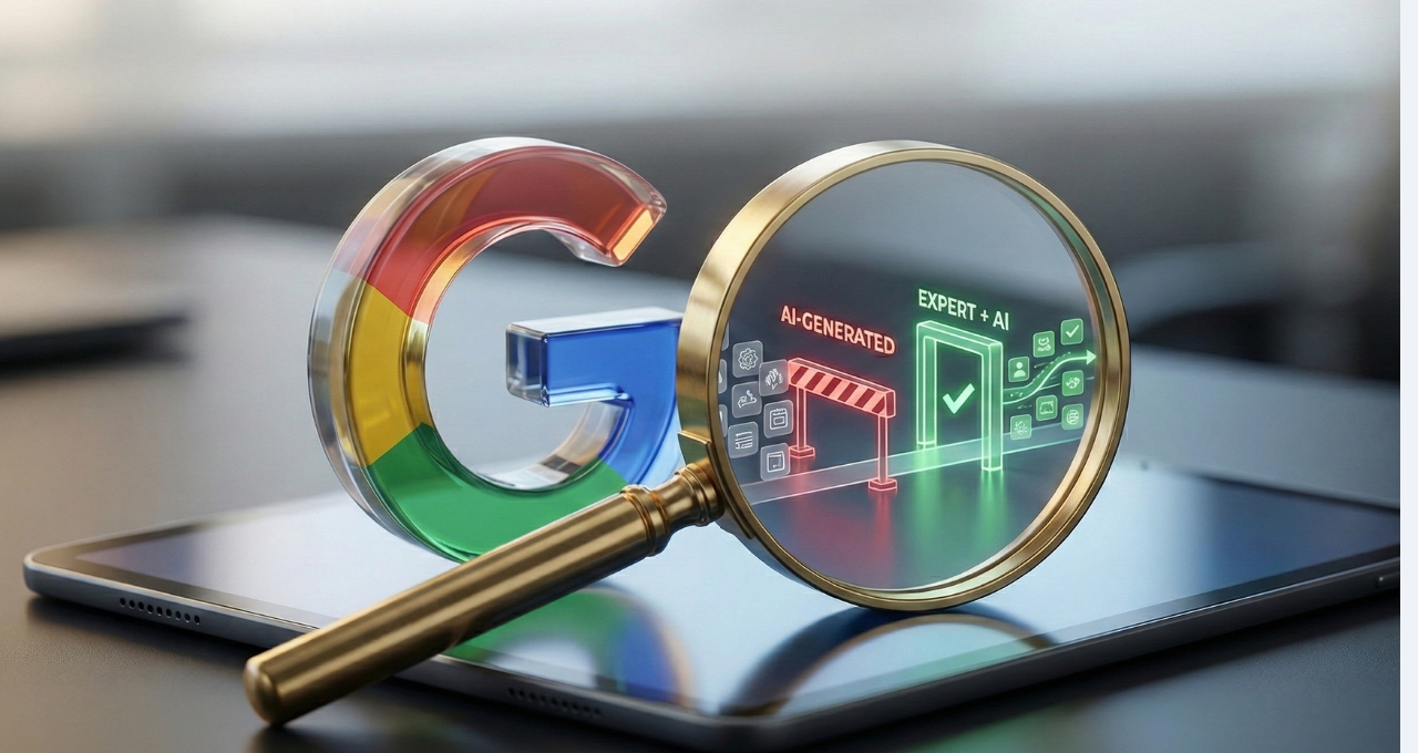 Google December 2025 core update targets AI-generated content quality with EEAT requirements extended to all competitive queries